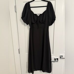 Baltic Born Black Maxi Dress